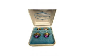 Antique Spritzer+Fuhrmann 18k Gold Cuff links